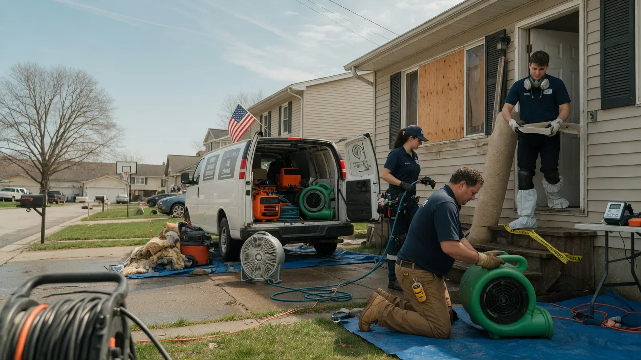 Water Damage Restoration in Bartlett, TX near me